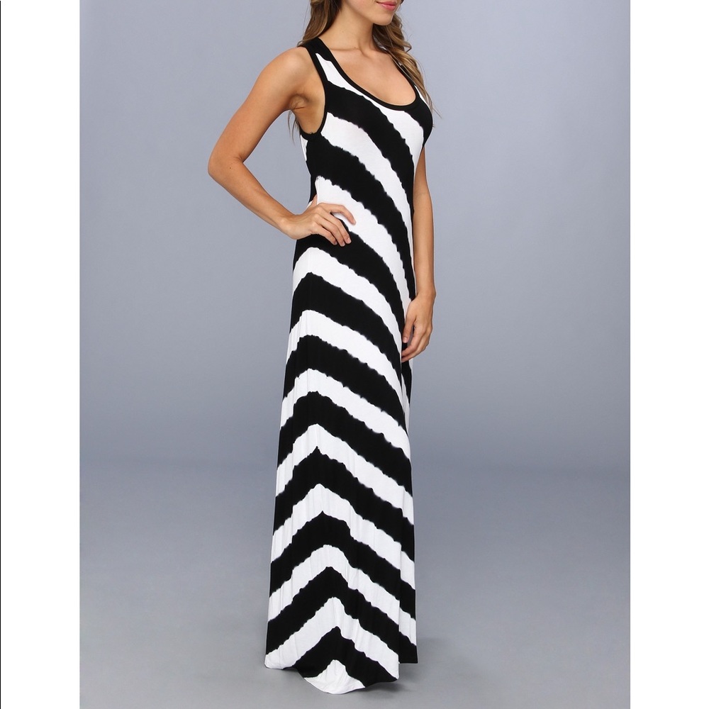 Calvin Klein maxi striped dress